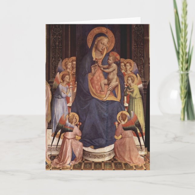 Tarjeta Arte del Fra Angelico (Anverso)