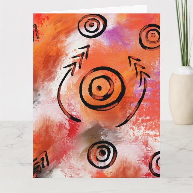 Tarjeta Arte del Suroeste (Anverso)