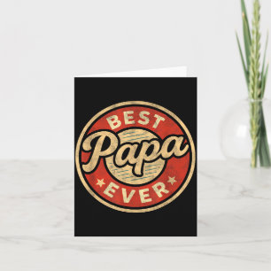 Tarjeta Arte divertido de Papá para el abuelo de los nieto
