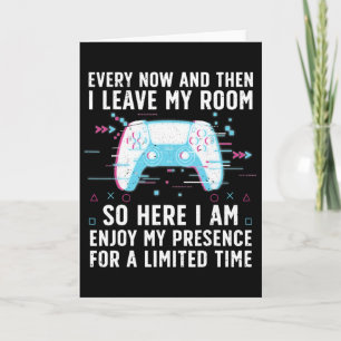 Tarjeta Arte divertido para jugadores hombres y mujeres Vi