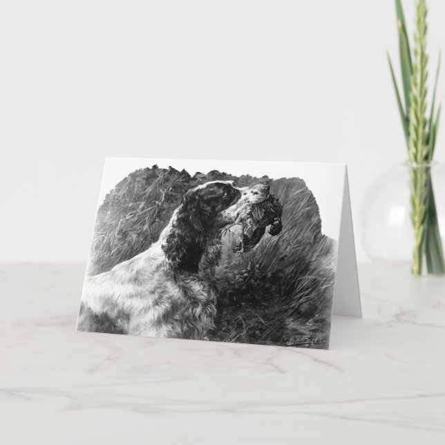 Tarjeta Arte español de Vintage Springer (Anverso)