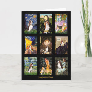 Tarjeta Arte Famoso Beagle Comp 1