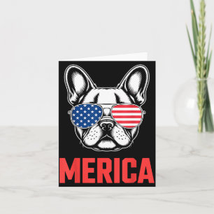 Tarjeta Arte genial de Bulldog Francés para hombres mujere