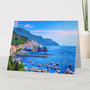 Tarjeta Arte moderno de la foto de Amalfi Italia Europa