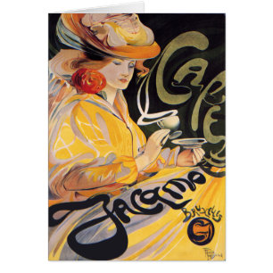 Tarjeta: Arte Nouveau Café