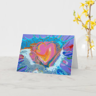 Tarjeta Arte original "Heart Me"
