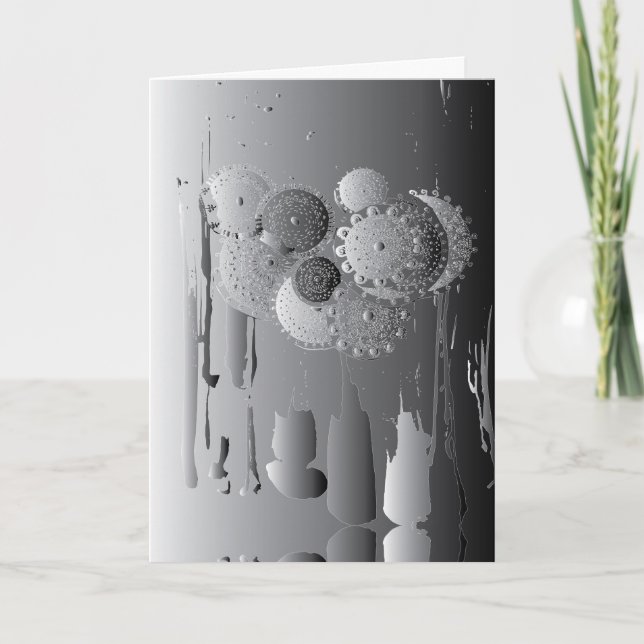 Tarjeta Arte original inspirado en el vapor Cualquier ocas (Anverso)