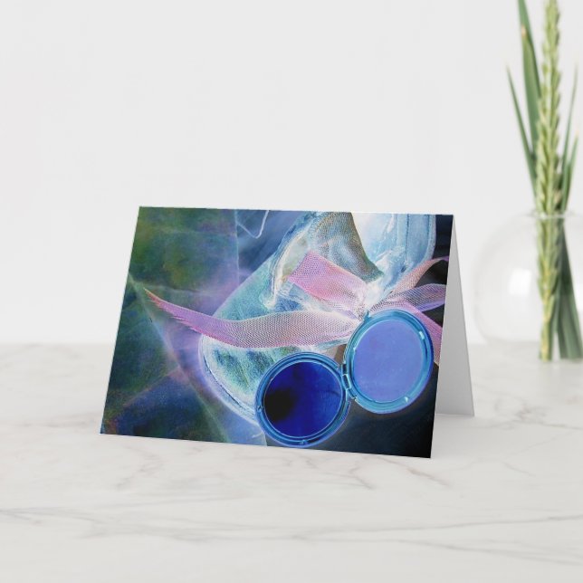 Tarjeta Arte para zapatos de bebé (Anverso)