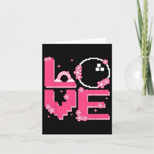 Tarjeta Arte Pixel Retro 60 Estilo Hippie Estilo de los añ