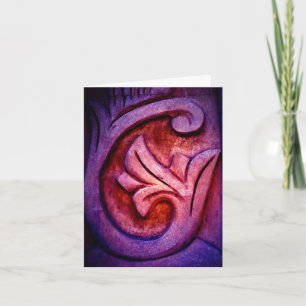 Tarjeta Arte Purple Stone