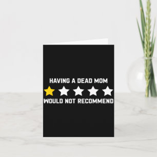 Tarjeta Arte que la madre muerta no recomendaría
