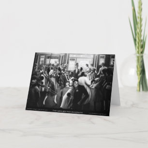 Tarjeta Arte renacentista de Harlem - "consiguiendo la