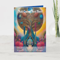 Arte Sagrado Árbol Místico de la Vida Soñador Espi