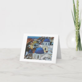 Tarjeta Arte textil Grecia Notecard