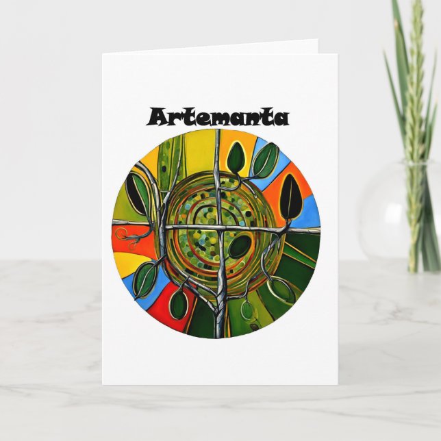 Tarjeta Artemanta (Anverso)
