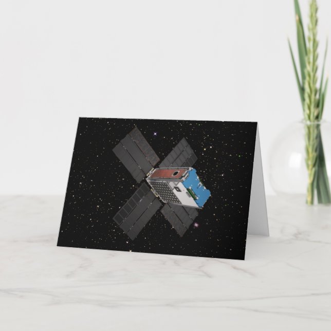 Tarjeta Artemis BioSentinel CubeSat (Anverso)