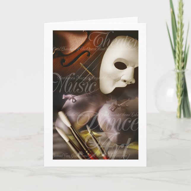 Tarjeta Artes culturales (Anverso)