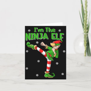 Tarjeta Artes Marciales MMA Taekwondo Karate Elfo Ninja