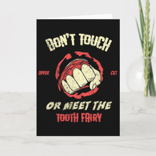 Tarjeta Artes Marciales Muay Thay Tailandés Boxeo Kickboxi