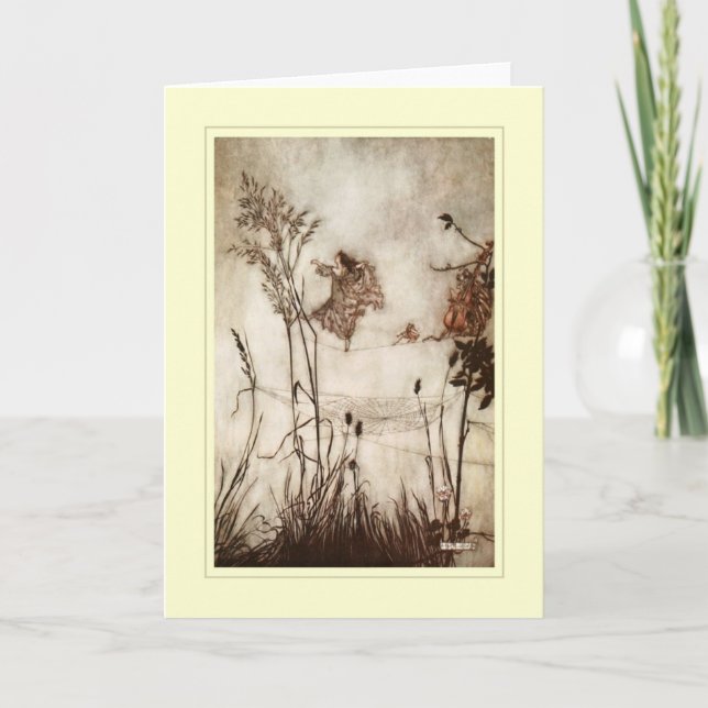 Tarjeta Arthur Rackham (Anverso)