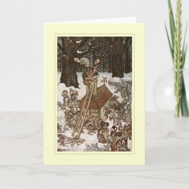 Tarjeta Arthur Rackham (Anverso)