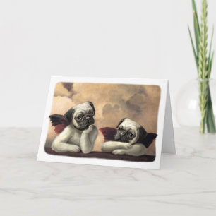 Tarjeta Artículos angelicales del regalo de la querube del