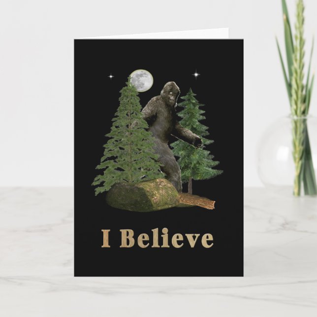 Tarjeta Artículos de Bigfoot (Anverso)