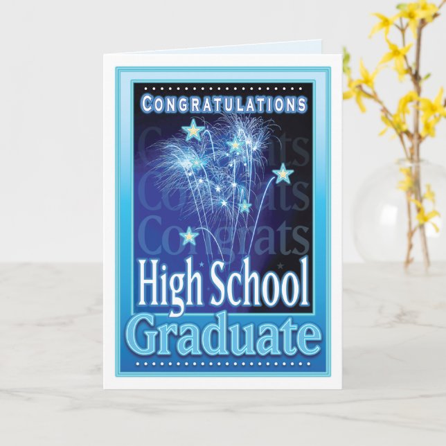 Tarjeta Artillería de felicitaciones por graduación de sec (flor amarilla)