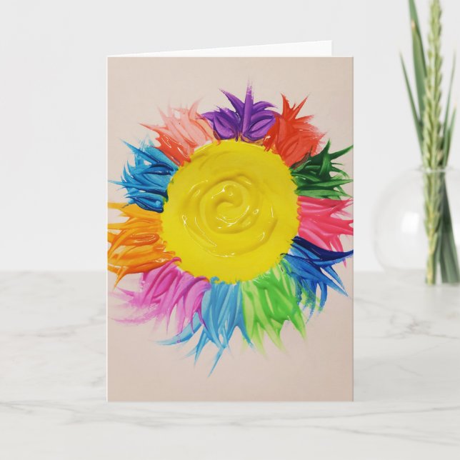 Tarjeta Artista de autismo en aguas frías (Anverso)