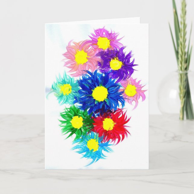 Tarjeta Artista de autismo en aguas frías (Anverso)