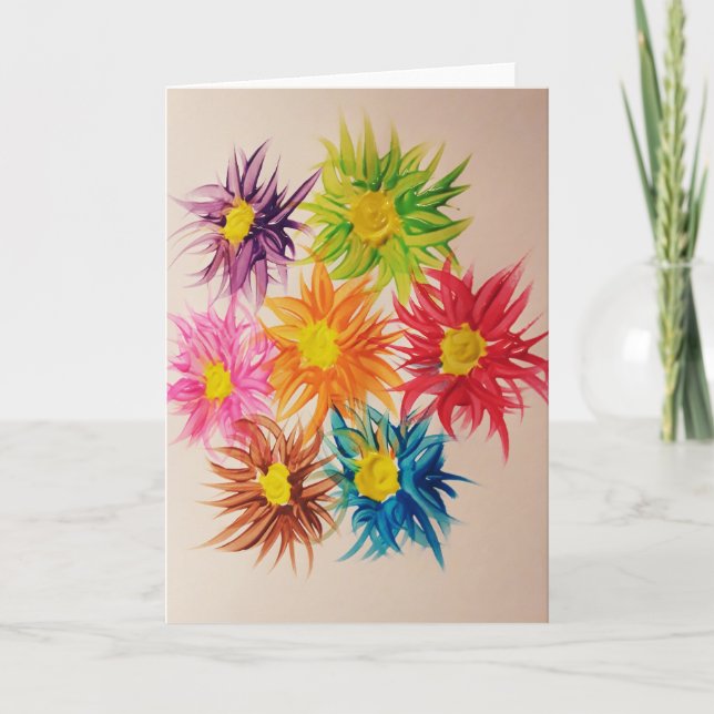 Tarjeta Artista de autismo en aguas frías (Anverso)