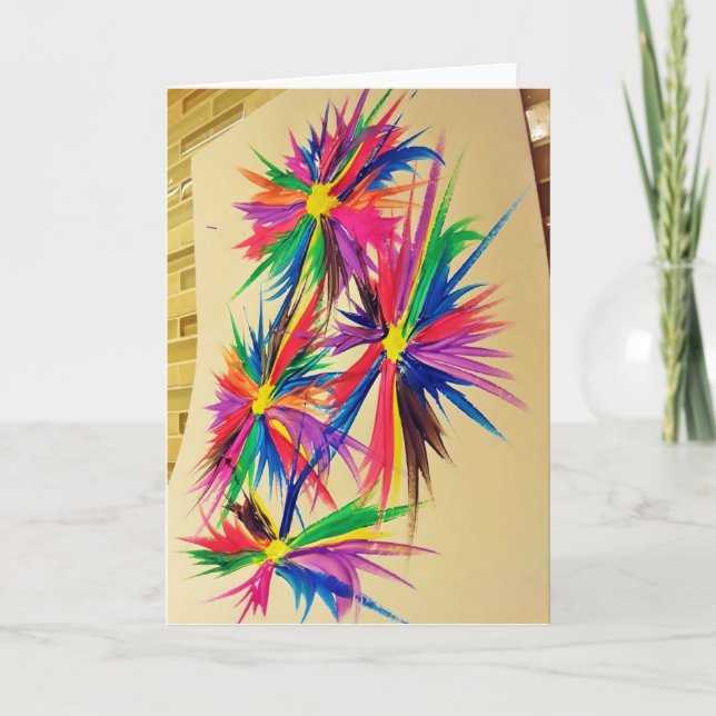 Tarjeta Artista de autismo en aguas frías (Anverso)