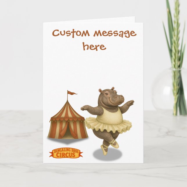 Tarjeta artista de circo Helene (Anverso)