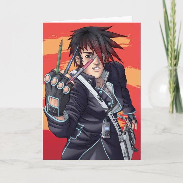 Tarjeta Artista de Manga (Anverso)