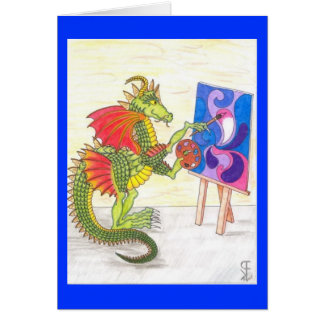 Tarjeta artística de la Todo-Ocasión del dragón