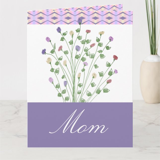 Tarjeta Artsy Petite Floral (Anverso)