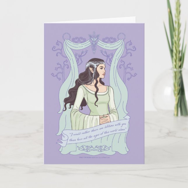 Tarjeta ARWEN™ "Comparte una vida contigo" Gráfico (Anverso)