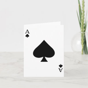 Tarjeta As Of Spades Decks Of Cards Halloween Costume