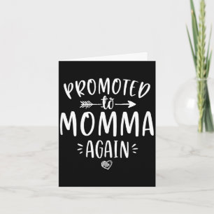 Tarjeta Ascendida a mamá regalo de nueva mamá mamá para se