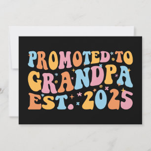 Tarjeta Ascendido a Abuelo Est. 2025 III