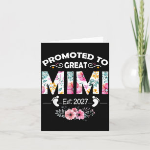 Tarjeta Ascendido a Gran Mimi Est 2027 Primera Vez Mimi