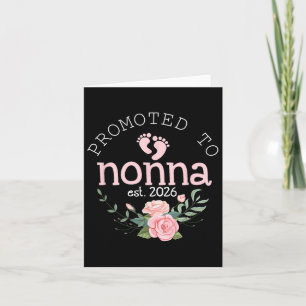 Tarjeta Ascendido A La Abuela Este 2026 Nueva Abuela 1ª T