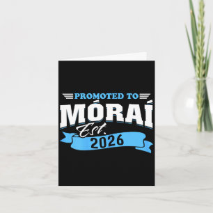 Tarjeta Ascendido a morai est 2026 nueva abuela para ser 2