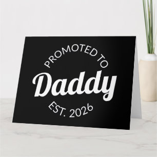 Tarjeta Ascendido a Papá Est. 2026 I