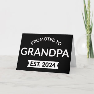 Tarjeta Ascendido Al Abuelo Este. II 2024