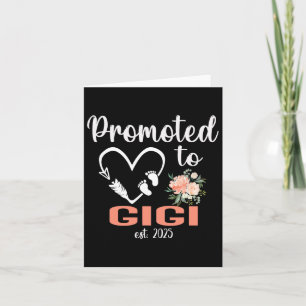 Tarjeta Ascendido Al Día de la Madre Gigi Est 2025 New Gig
