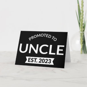 Tarjeta Ascendido Al Tío Est. II 2023