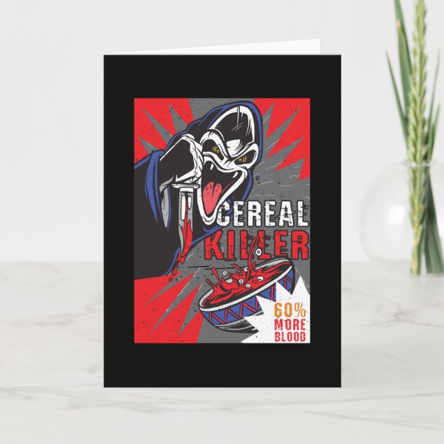 Tarjeta Asesino de cereales (Anverso)
