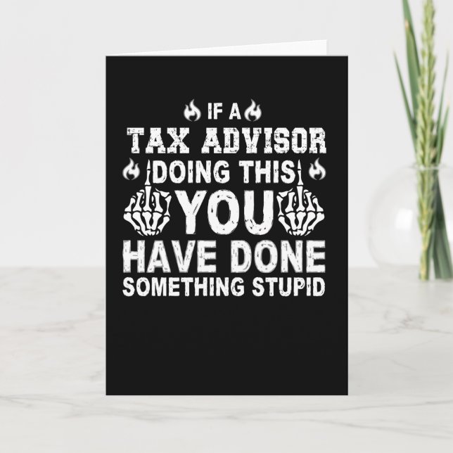 Tarjeta Asesor de impuestos (Anverso)