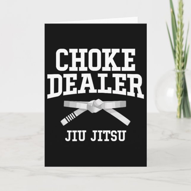 Tarjeta Asfixia Distribuidor Jiujitsu Karate Boxeo Muay Th (Anverso)